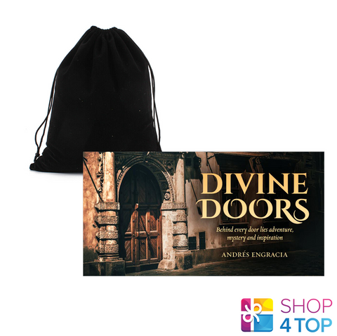 Divine Doors Cards Deck And Bag Rockpool Esoteric Engracia Inspirational NEW