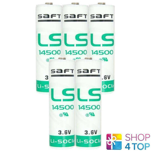5 Premium Ls14500 Std Aa R6 Battery 3.6V Bobbin Cell Lisocl2 Primary Lithium NEW