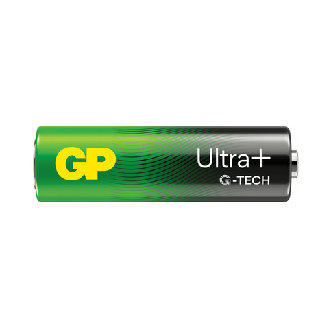 12 Gp Ultra+ Alkaline Aa Batteries G-Tech Lr6 1.5V No Mercury 4Bl Pack Exp 2033