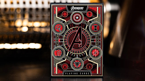 2x Avengers Red Blue Edition The Infinity Saga Theory 11 Playing Cards Marvel