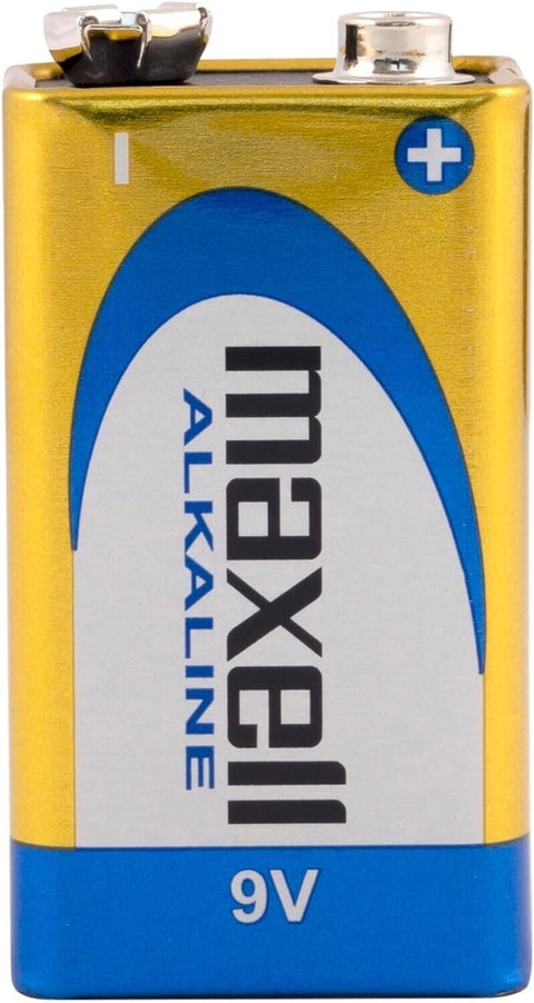 2 Maxell Alkaline 9V 6Lr61 Battery E Block 6Am6 Mn1604 En22 Long Life 2026