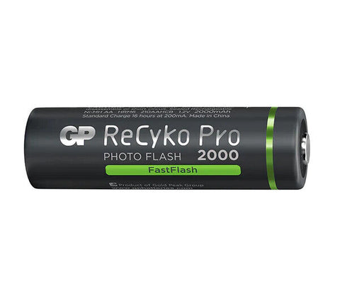 12 Gp Recyko+ Pro Photo Flash Rechargeable Aa Batteries 2000Mah R6 1.2V NEW