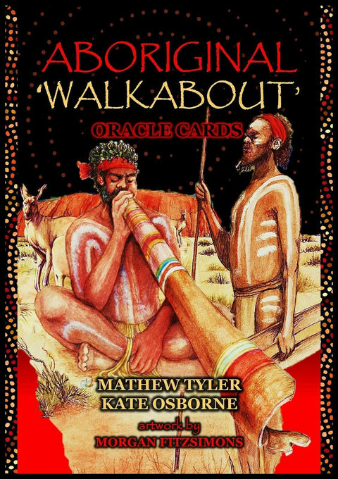 Aboriginal Walkabout Oracle Solarus Cards Guidebook Set Mathew Tyler And Bag NEW
