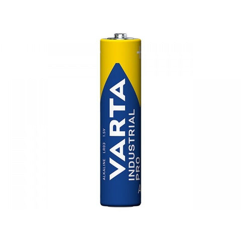 10 Varta Industrial Alkaline Aaa Lr03 Batteries 1.5V Micro Mn2400 Exp 2032 NEW
