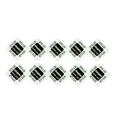 10 Energizer 373 Sr916Sw Batteries Silver Oxide 1.55V Watch Battery 06