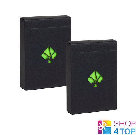 2 Colorgrades Tropic Green Decks Playing Cards Art Of Play Magic Noc Poker NEW