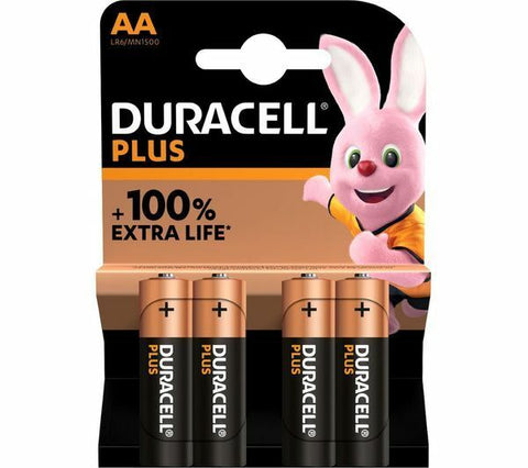 8 Duracell Plus Aa Lr6 Alkaline Batteries Mn1500 1.5V Mignon Exp 2032 4Bl NEW