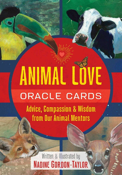 Animal Oracle Cards – Loving Messages for Insight, Comfort & Healing With Bag