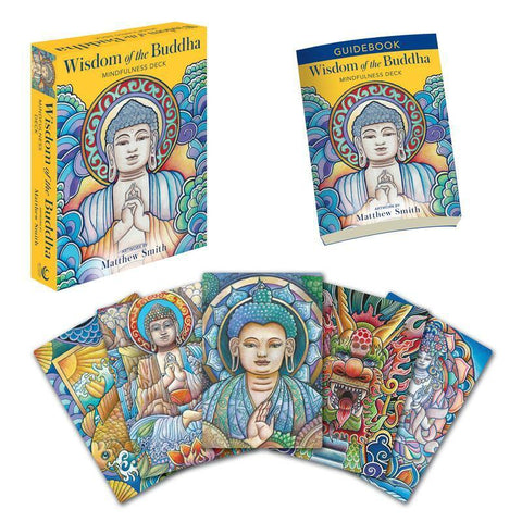 Wisdom Of The Buddha Mindfulness Cards Deck Bag Beyond Words Esoteric Smith NEW