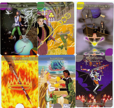 The Kingdom Within Tarot Cards Deck Book Set Schiffer Publishing With Bag NEW