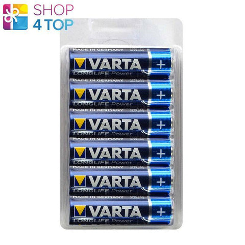 12 Varta Aa Alkaline Batteries Lr6 Mini Box Longlife Power 1.5V Exp2031 12Bl NEW