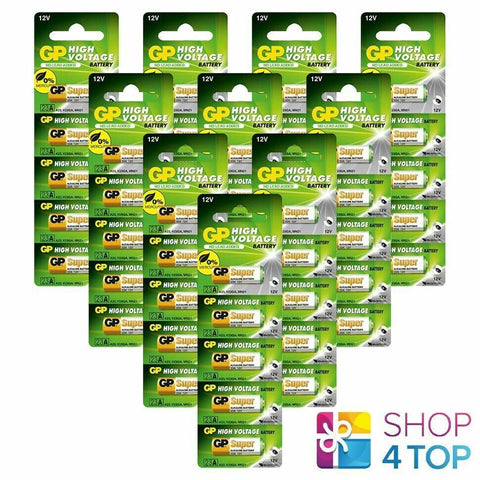 50 Gp Alkaline Battery 23A V23Ga Mn21 12V High Voltage No Mercury 5Bl 2027 NEW