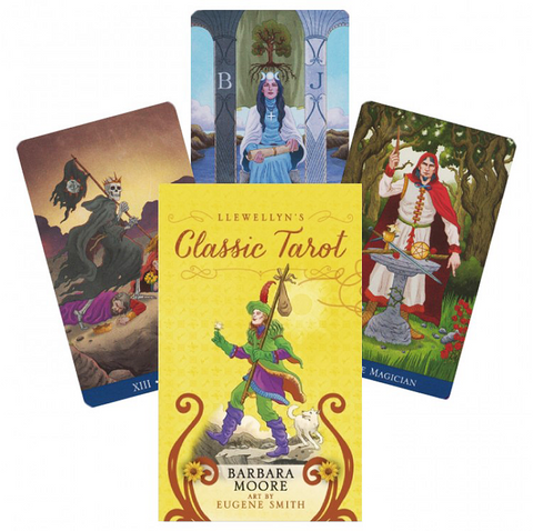 Llewellyn'S Classic Tarot Mini Cards Deck Esoteric Moore Llewellyn And Bag NEW