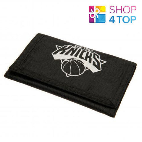 NEW York Knicks Official Basketball Nba Club Team Nylon Money Red Wallet NEW