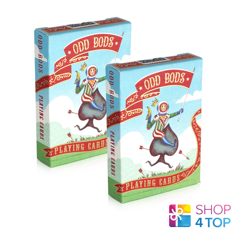 2 Odd Bods Decks Playing Cards Art Of Play Magic Tricks Poker USa Different NEW