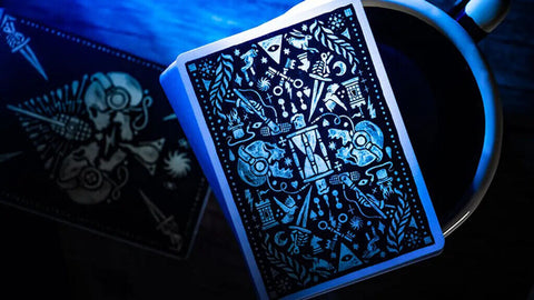 2 Discord Playing Cards Decks Ellusionist Magic Tricks High Quality Black NEW