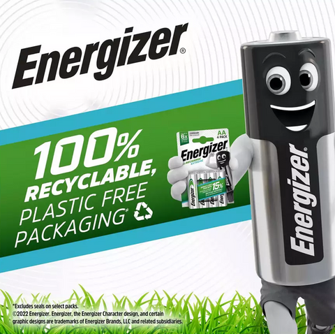 16 Energizer Recharge Extreme Batteries Aa Hr6 1.2V 2300Mah Mignon Stilo