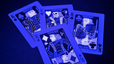 4 Decks Bicycle Tragic Royalty Playing Cards Glow In Dark USpcc