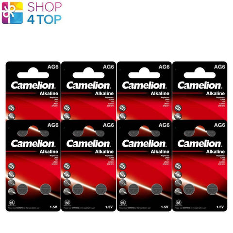 16 Camelion Lr921 Alkaline Batteries Lr69 371 No Mercury 1.5V 2Bl NEW