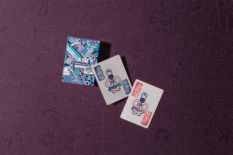 Air Deck The Harmony Collection Playing Cards Art Of Play Magic Poker USa NEW
