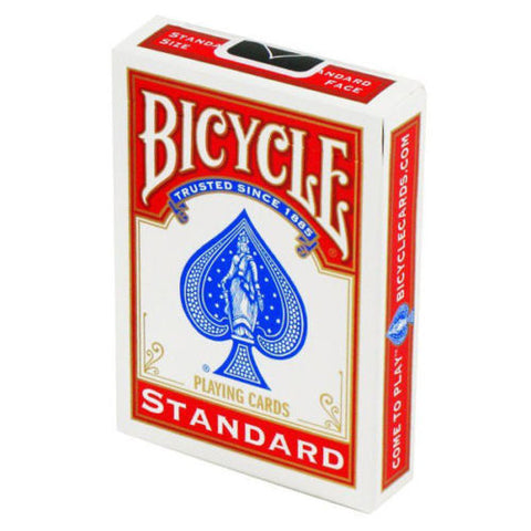 4 Decks Bicycle Rider Back Standard Index 2 Black 2 Red Playing Poker Cards USa
