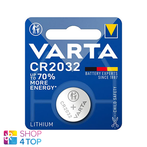 Varta Cr2032 Lithium Batteries 3V Coin Cell Button Dl2032 E-Cr2032 Exp 2033 NEW