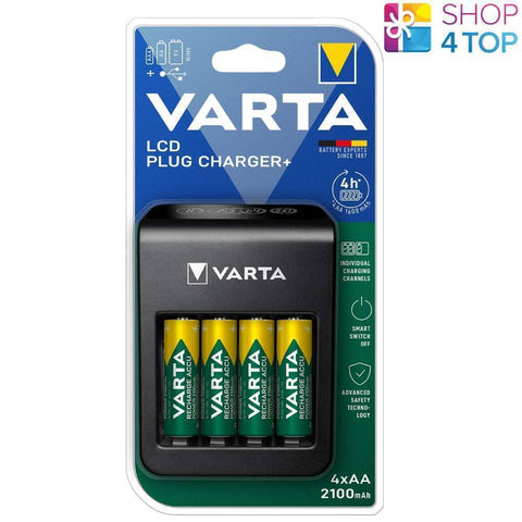 Varta LCD Plug Charger 57687 Battery charger