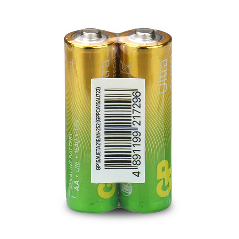 2 Gp Ultra Alkaline Aa Industrial Batteries G-Tech Lr6 1.5V No Mercury Exp 2033