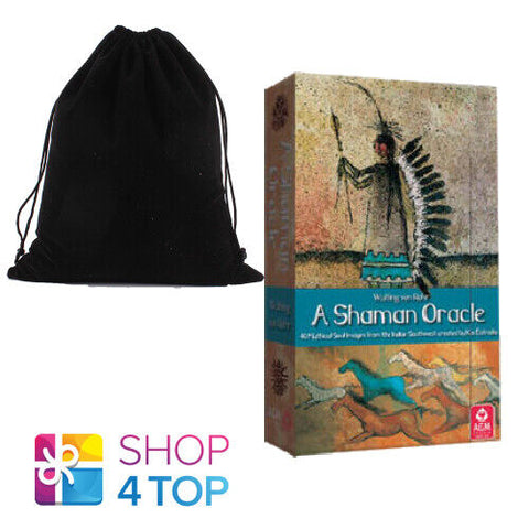 A Shaman Oracle Cards Deck Wulfing Von Rohr Estrada Mythical Agm With Bag NEW