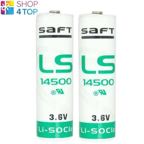 2 Premium Ls14500 Std Aa R6 Battery 3.6V Bobbin Cell Lisocl2 Primary Lithium NEW