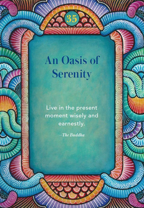 Wisdom Of The Buddha Mindfulness Cards Deck Bag Beyond Words Esoteric Smith NEW