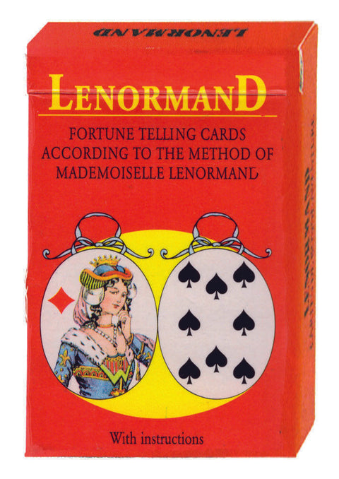 Mlle Lenormand Oracle 36 Cards Deck Esoteric Telling With Velvet Bag Agm NEW