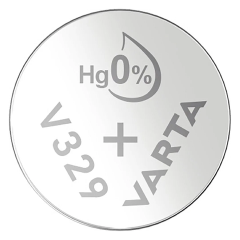 2 Varta 329 Sr731Sw Battery Silver 1.55V Coin Button Cell Watch