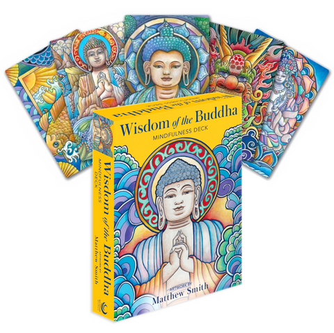 Wisdom Of The Buddha Mindfulness Cards Deck Bag Beyond Words Esoteric Smith NEW
