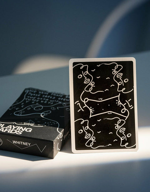 2x Shantell Martin Whitney White And Black Bundle Theory 11 Playing Cards T1149