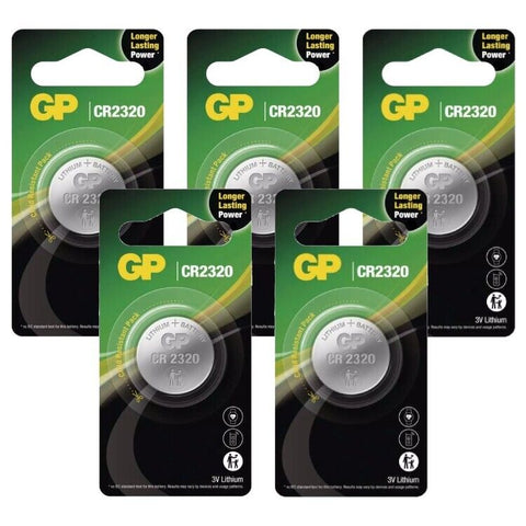 5 Gp Cr2320 Battery Lithium Coin Cell 1Bl Button Blister 3V China Exp 2032