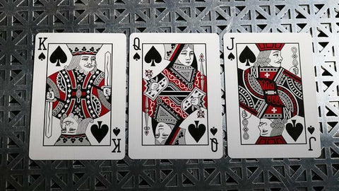 4x Bicycle MetalLuxe Foil Playing Cards - 2 Red 2 Blue Rider Back Decks USA