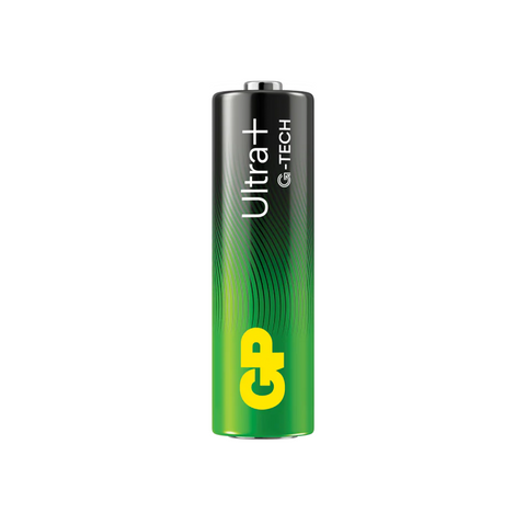 12 Gp Ultra+ Alkaline Aa Batteries G-Tech Lr6 1.5V No Mercury 4Bl Pack Exp 2033