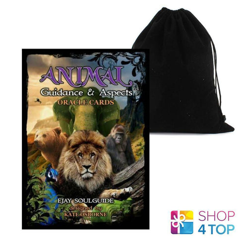 Animal Guidance And Aspects Oracle Cards Deck Solarus By Kate Osborne Bag NEW