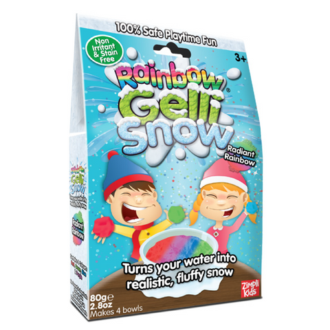 Gelli Snow Rainbow Artificial Snow Balls Christmas Kids Children 102875