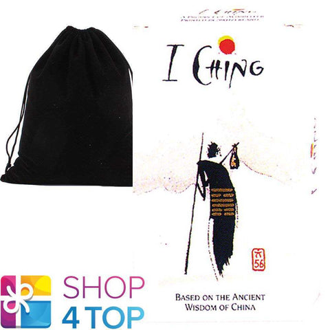 I Ching By Klaus Holitzka Oracle Deck Cards Esoteric Agm With Velvet Bag NEW