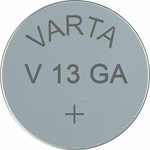 10 Varta V13Ga Lr44 Alkaline Battery Cell Button Batteries 1.5V 1Bl NEW