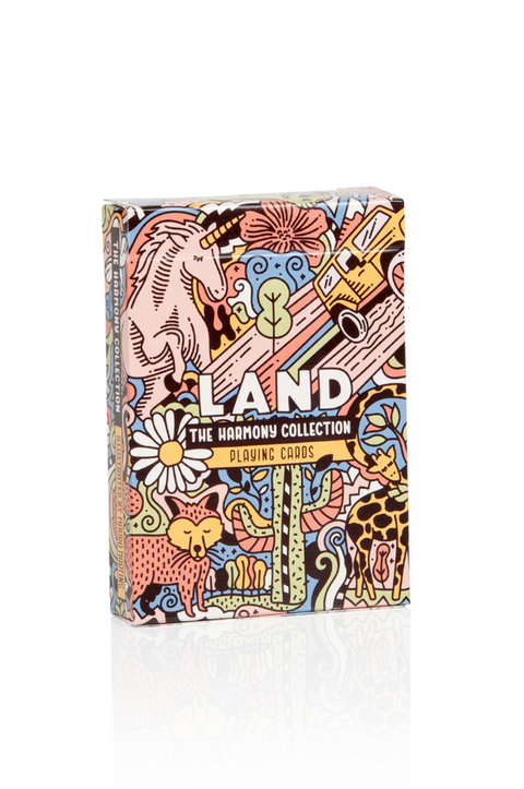 Land Deck The Harmony Collection Playing Cards Magic USa Art Of Play Aop020