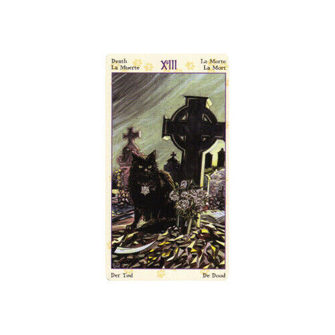Tarot Of Pagan Cats Mini Deck Cards Magdelina Messina Lo Scarabeo With Bag NEW