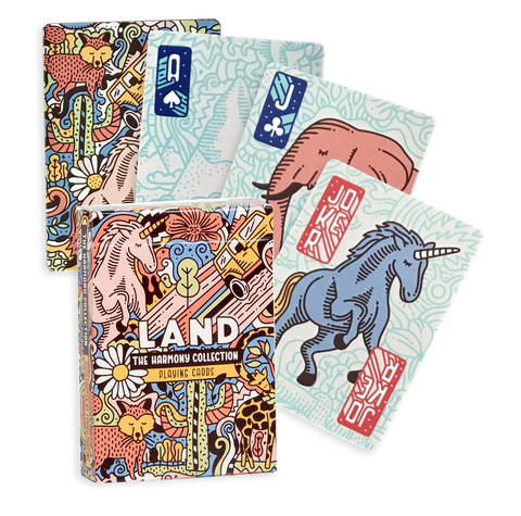 2 Land Decks The Harmony Collection Playing Cards Magic Poker Art Of Play Aop020