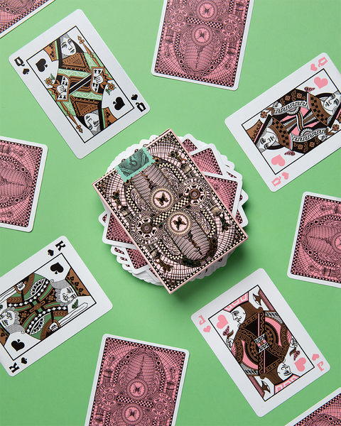 2 The Lepidopterist Decks Playing Cards Art Of Play Magic Poker Butterfly NEW