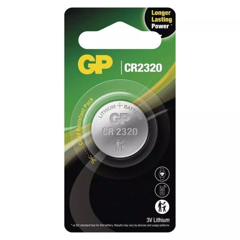 5 Gp Cr2320 Battery Lithium Coin Cell 1Bl Button Blister 3V China Exp 2032