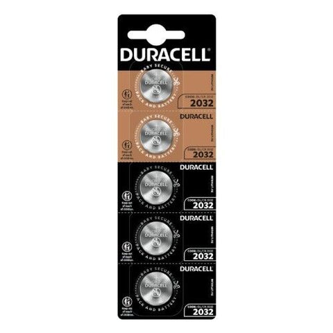 5 Duracell Cr2032 Lithium Batteries 3V Coin Cell Button Dl2032 Expiry 2033 5Bl