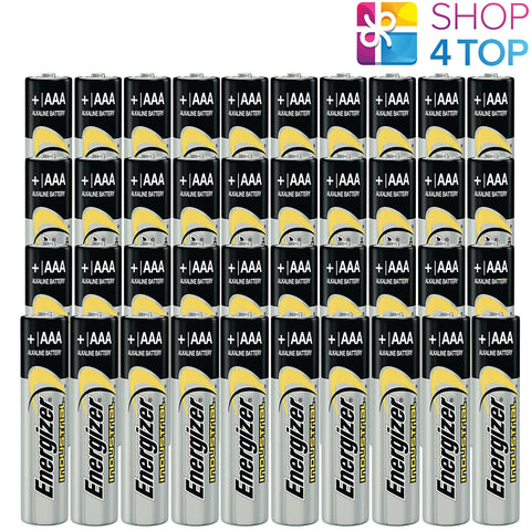 40 Energizer Aaa Alkaline Lr03 Batteries 1.5V Industrial Micro Mn2400 Am4 E92