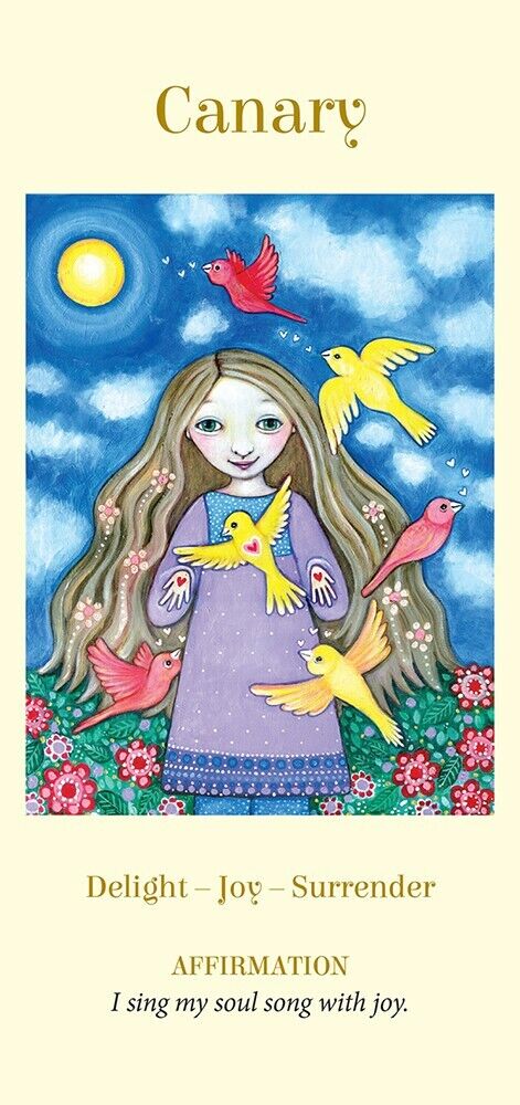 Wings Of Wisdom Oracle Cards Deck Fairchild Longhurst Blue Angel With Bag